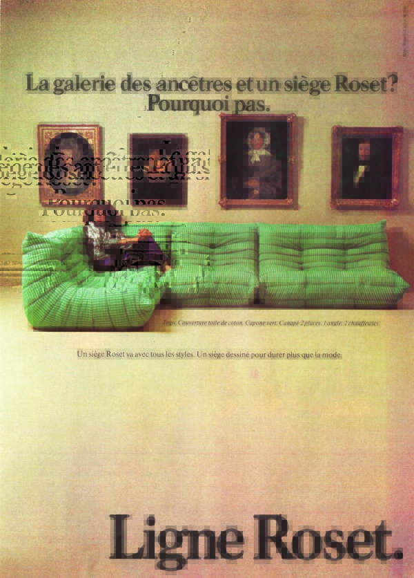 ligne roset togo sofa history 02