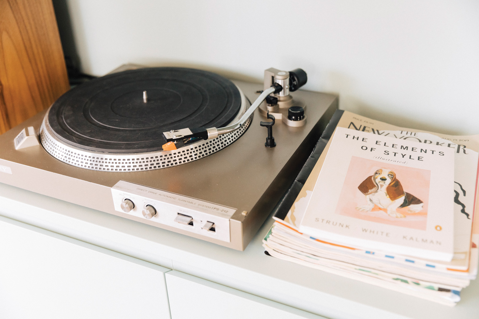 sixtysix roanne adams home record player