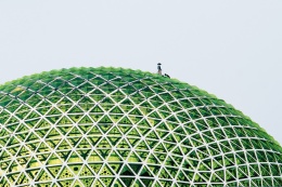 EyeEm Awards green dome.
