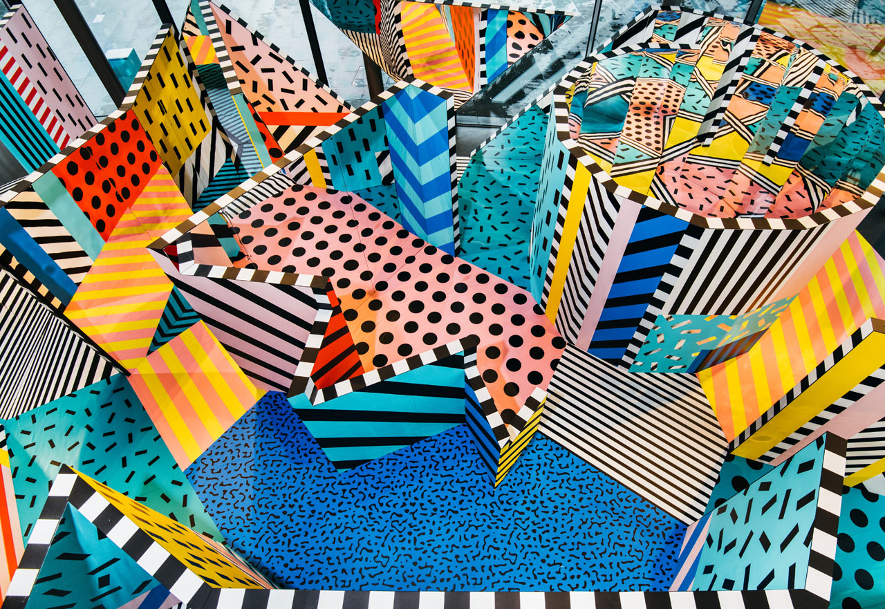 Walala X Play interactive installation by Camille Walala