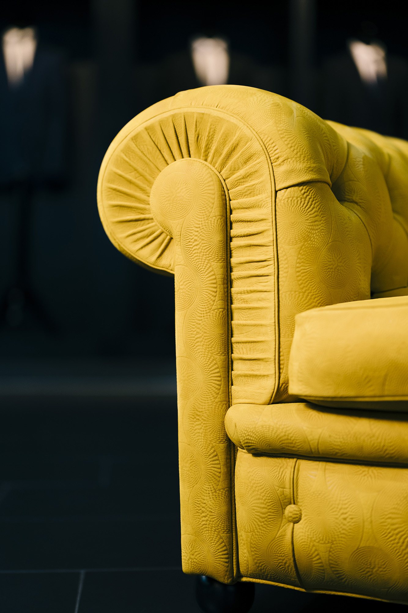 Boateng x Poltrona Frau armrests.