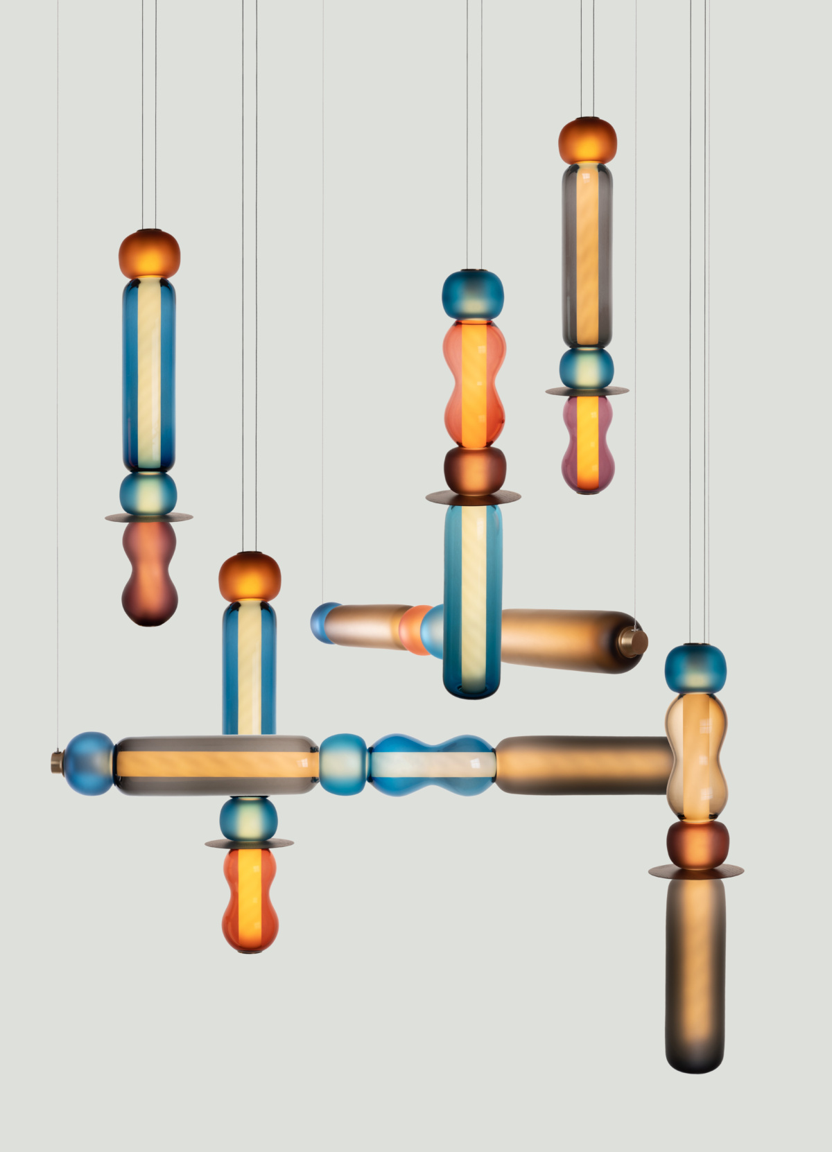 curiousa wave chandelier