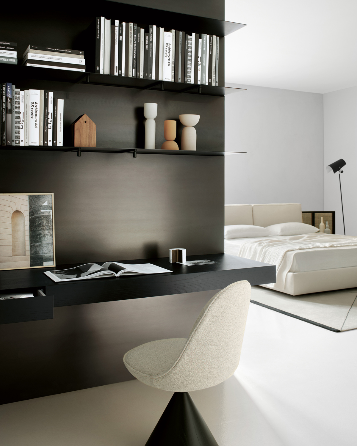 porro load-it in black stained ash and steel