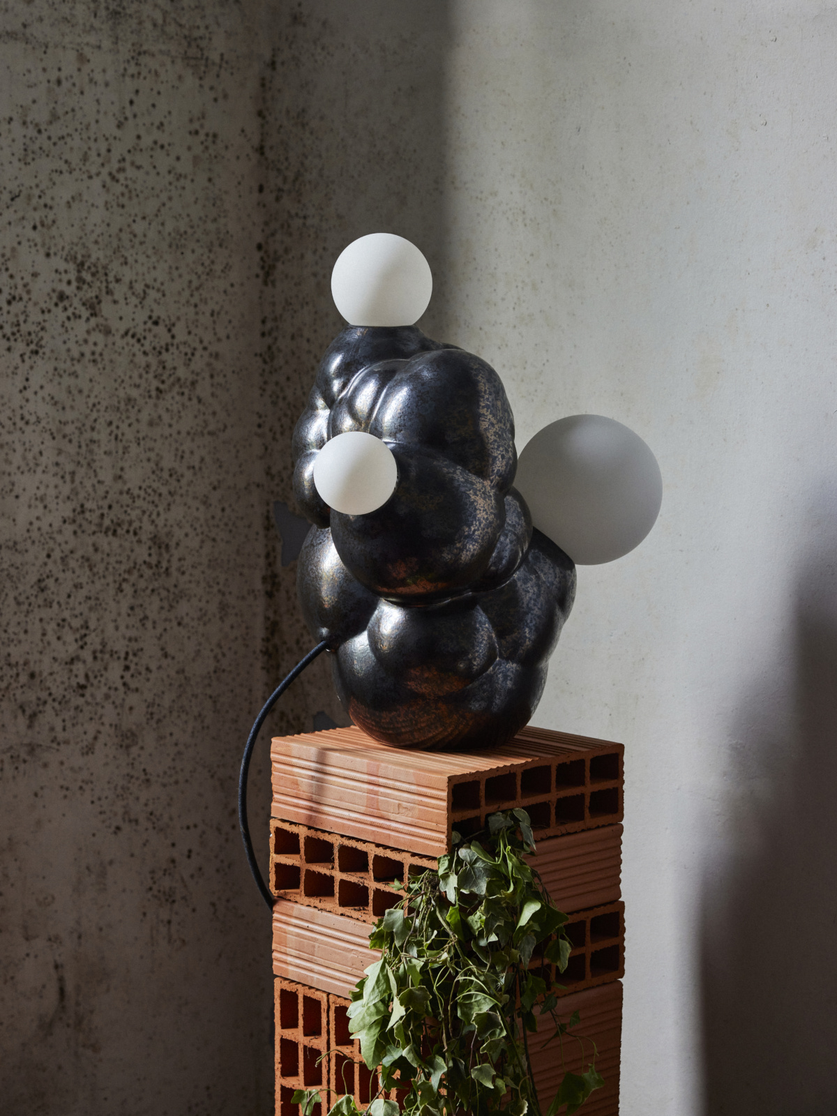 Botryoidal Lamp at alcova