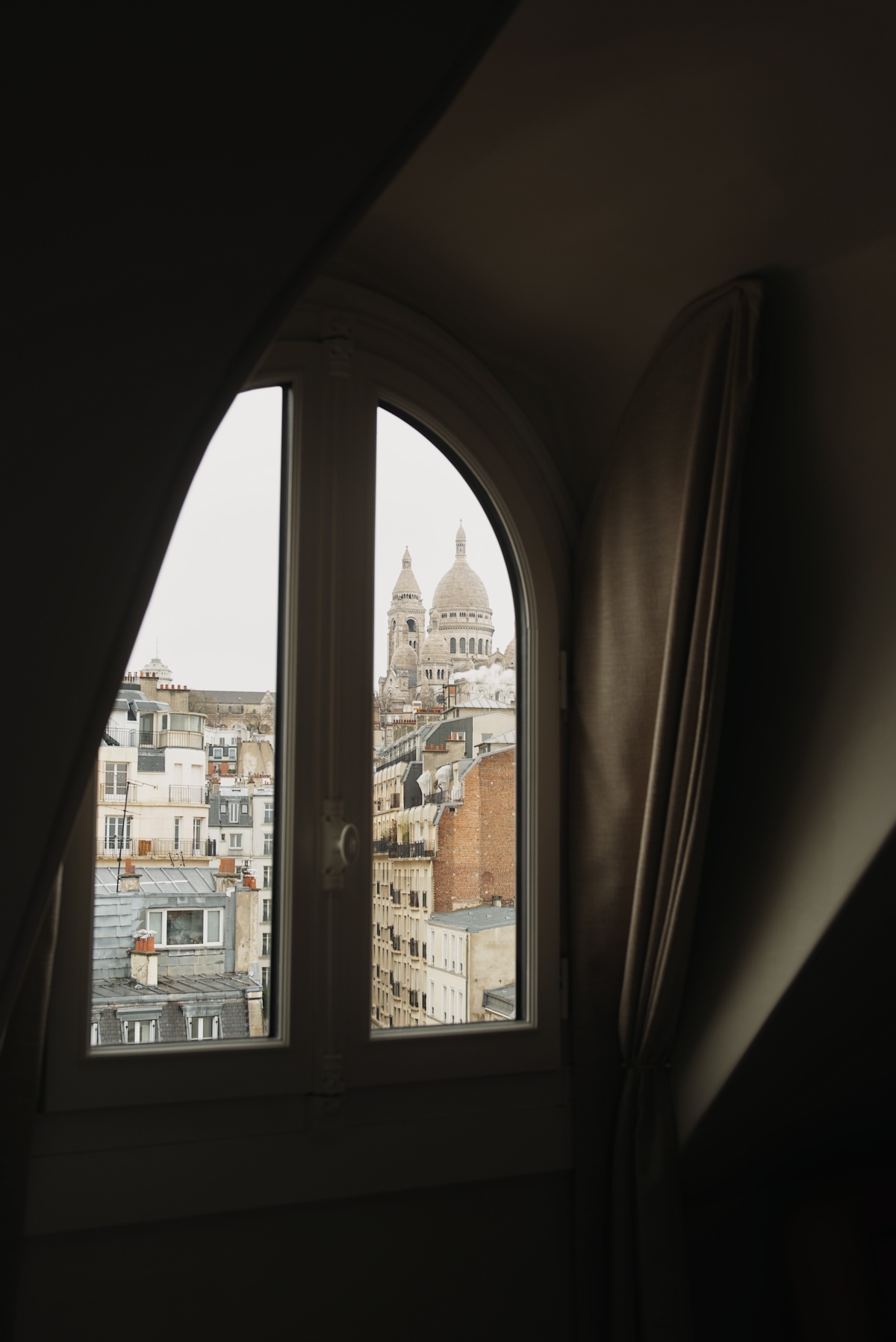 view from hotel rochechouart