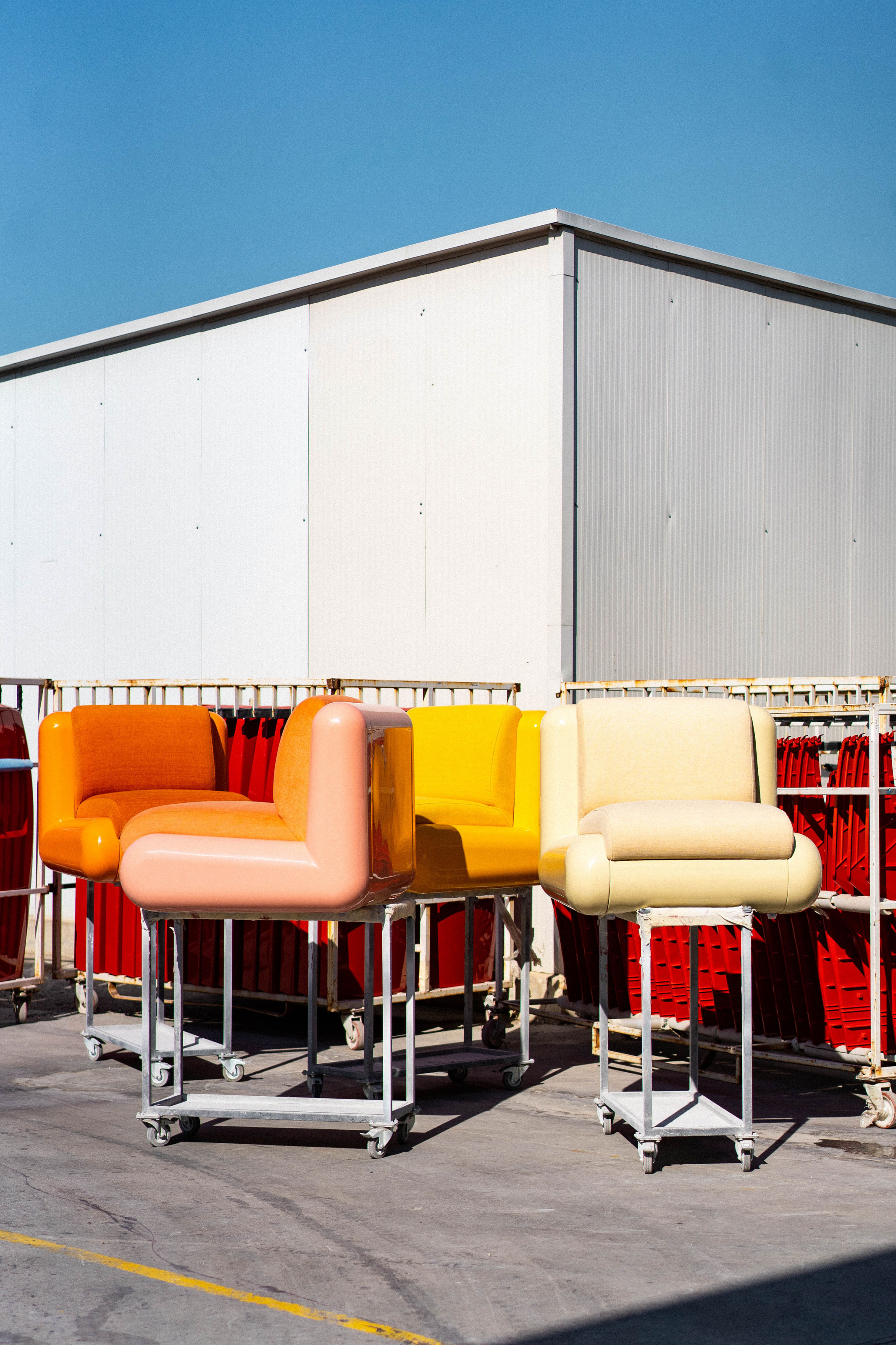 Holloway Li x Uma chairs outside