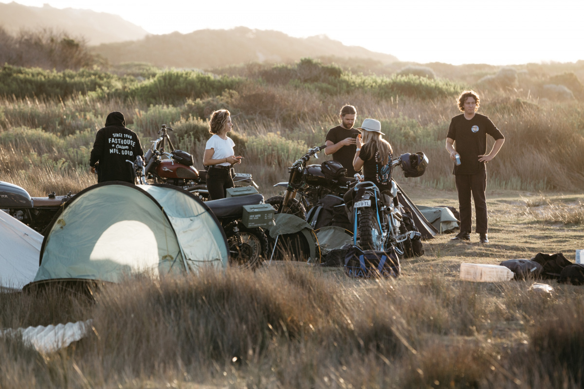Tasmania Motocycle Camping