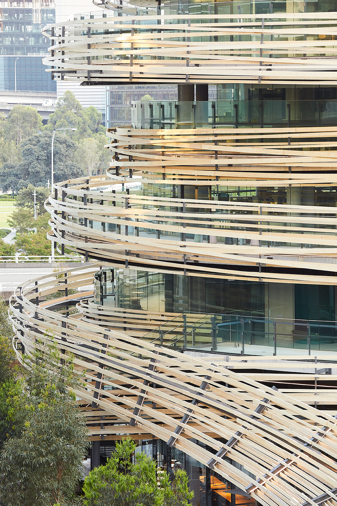 the exchange in sydney by kengo kuma
