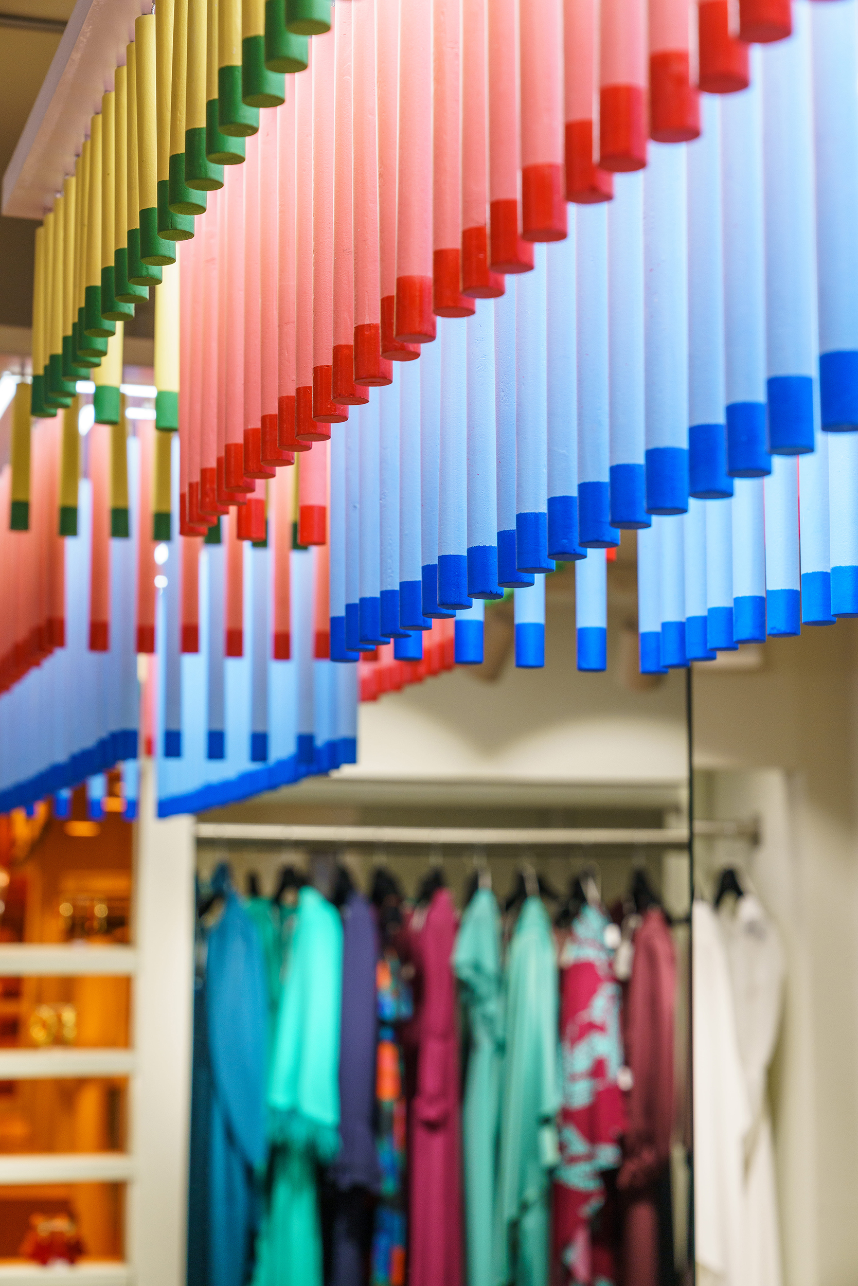 Lady Pipa - organ chandelier