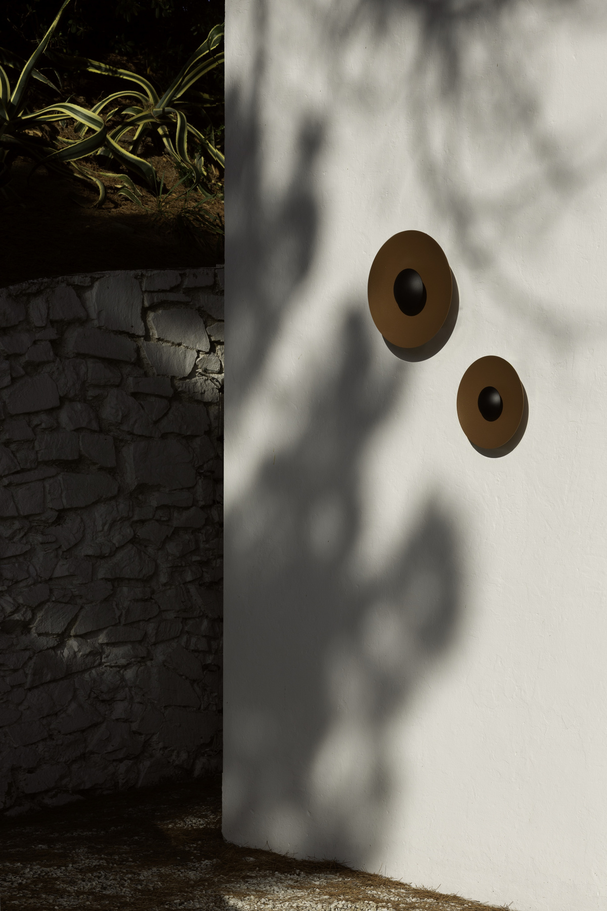 marset _HR_GINGER C IP65 RUST ON THE WALL