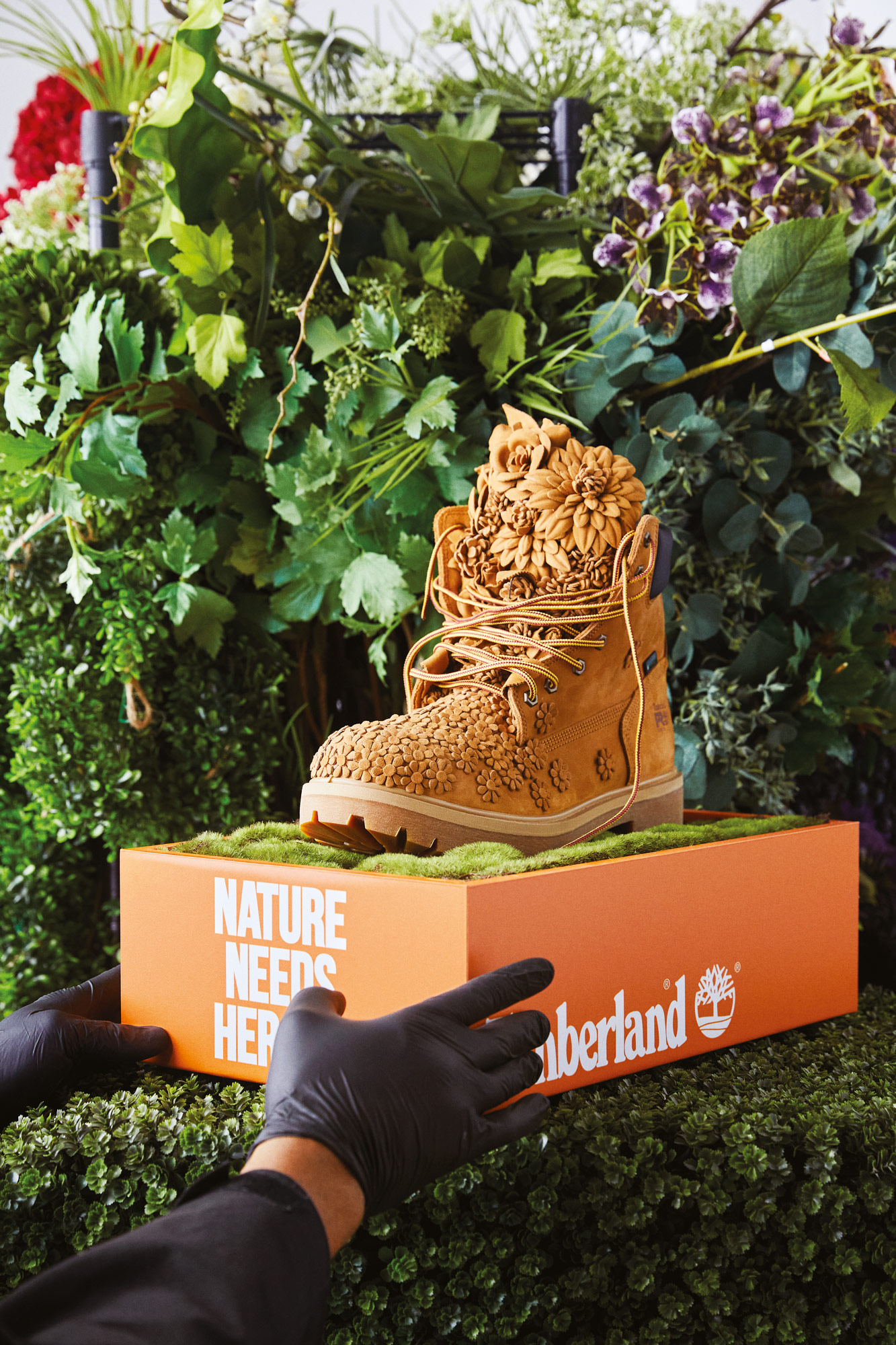 Mr Flower Fantastic Timberlands