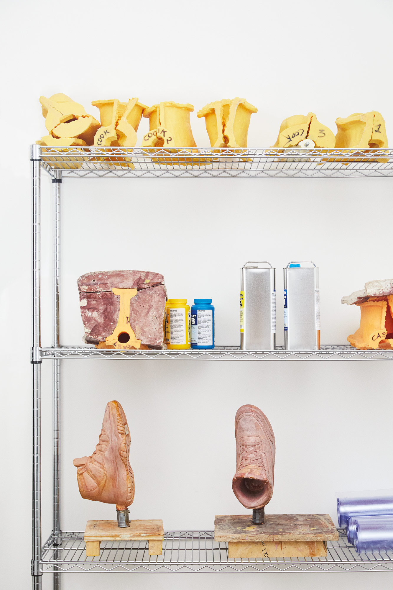 Mr Flower Fantastic studio shoe molds