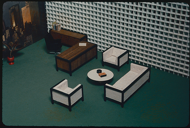 herman miller cube sofa office