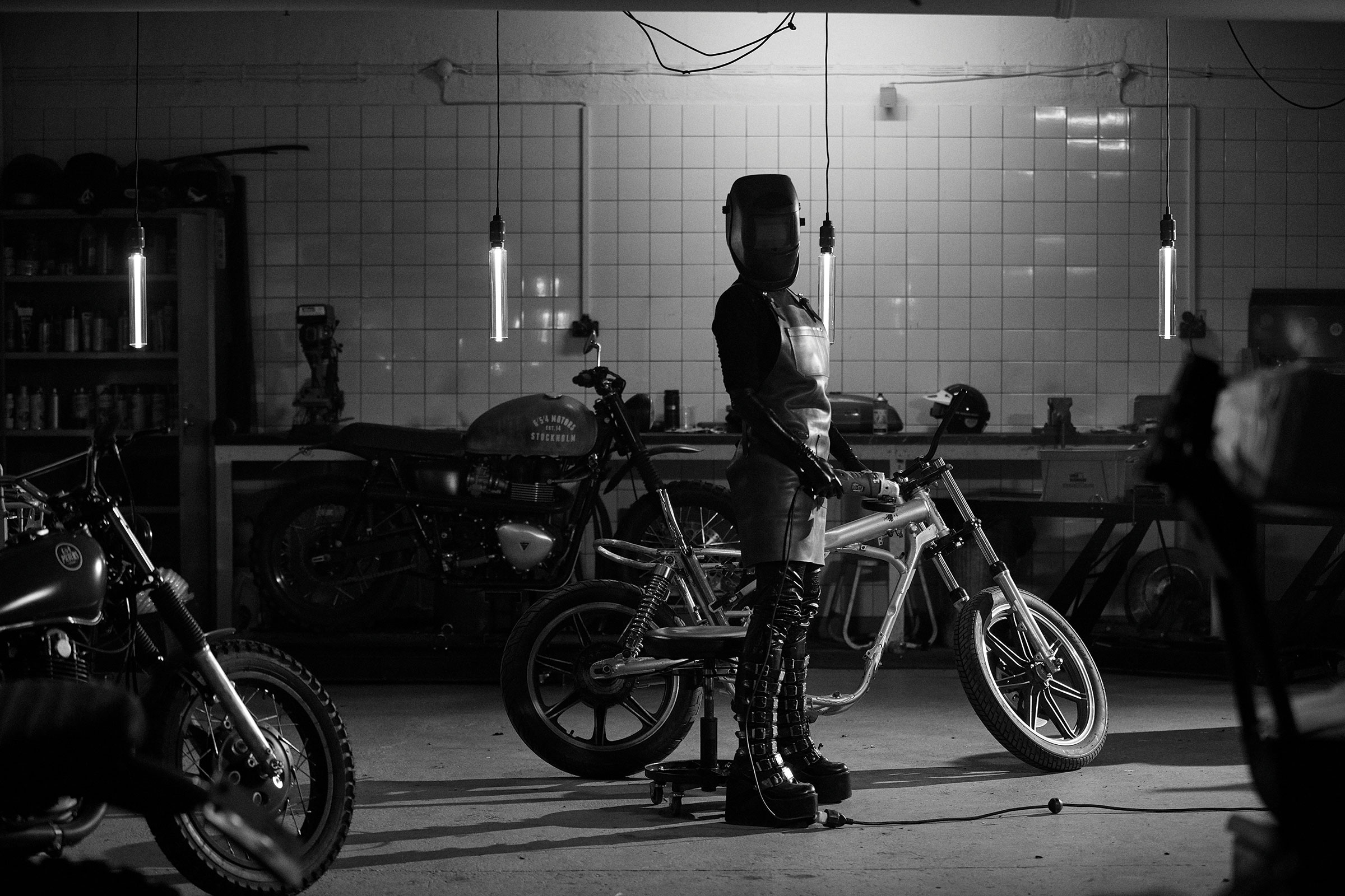 buster + punch motorcycle