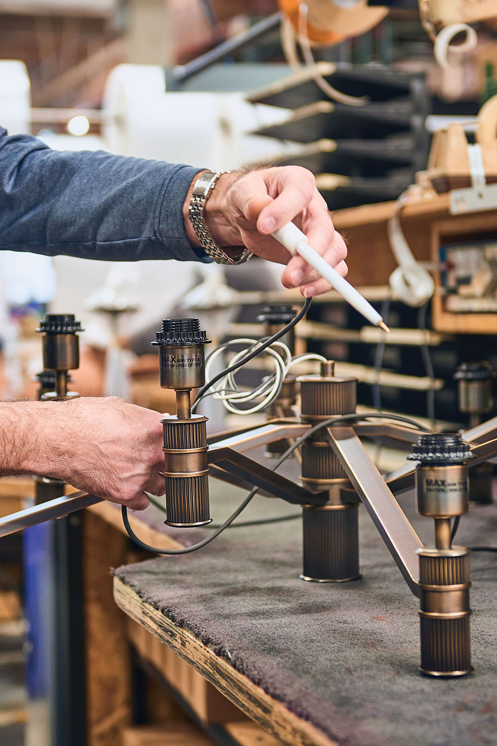 Rigdon Chandelier Process