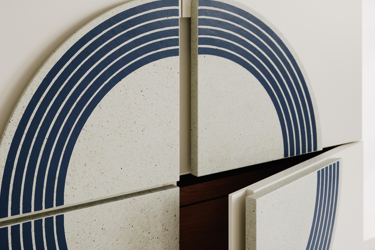 Michele Quan - Painted Hutch