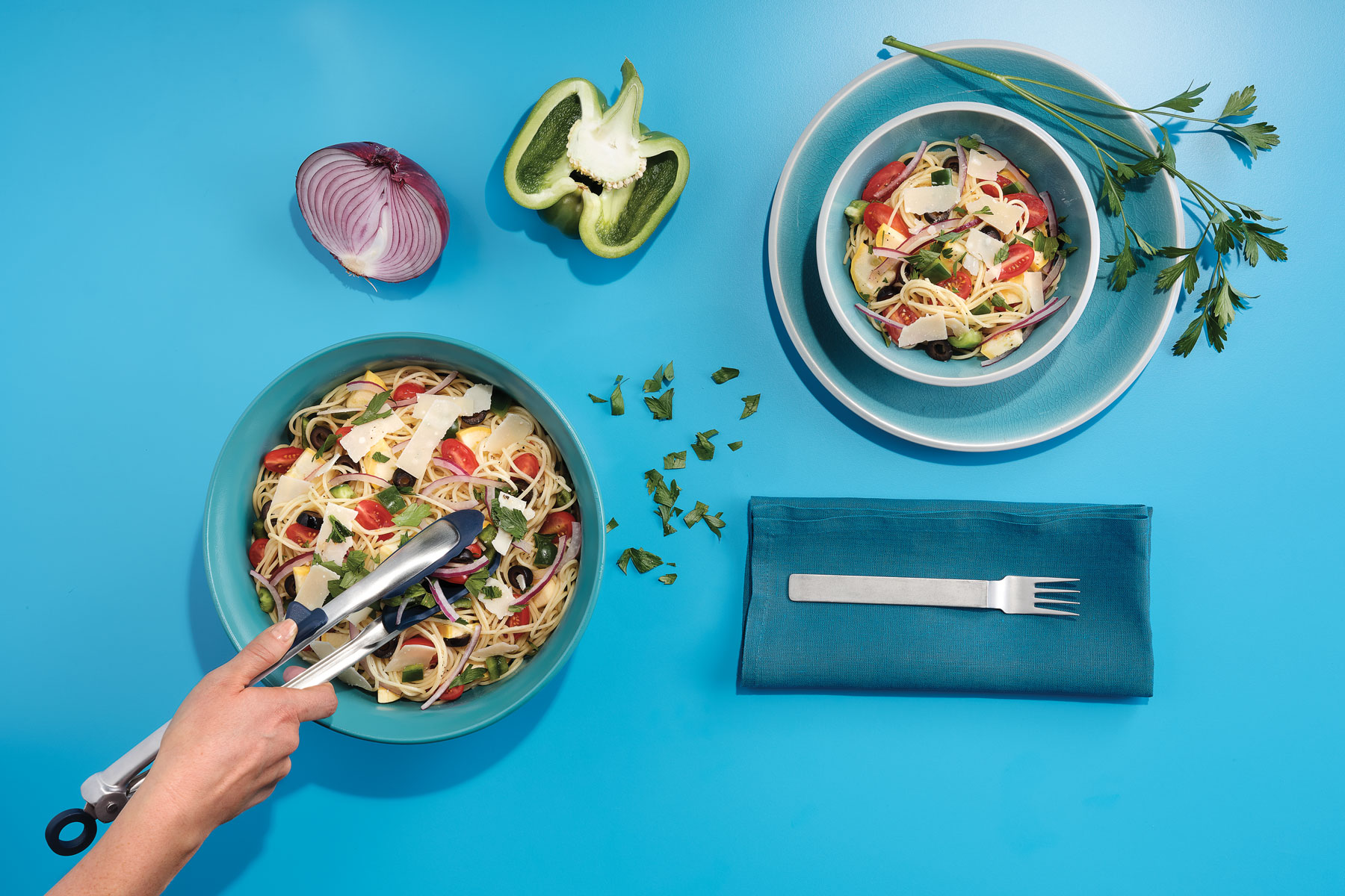 Silicone Tongs Pasta