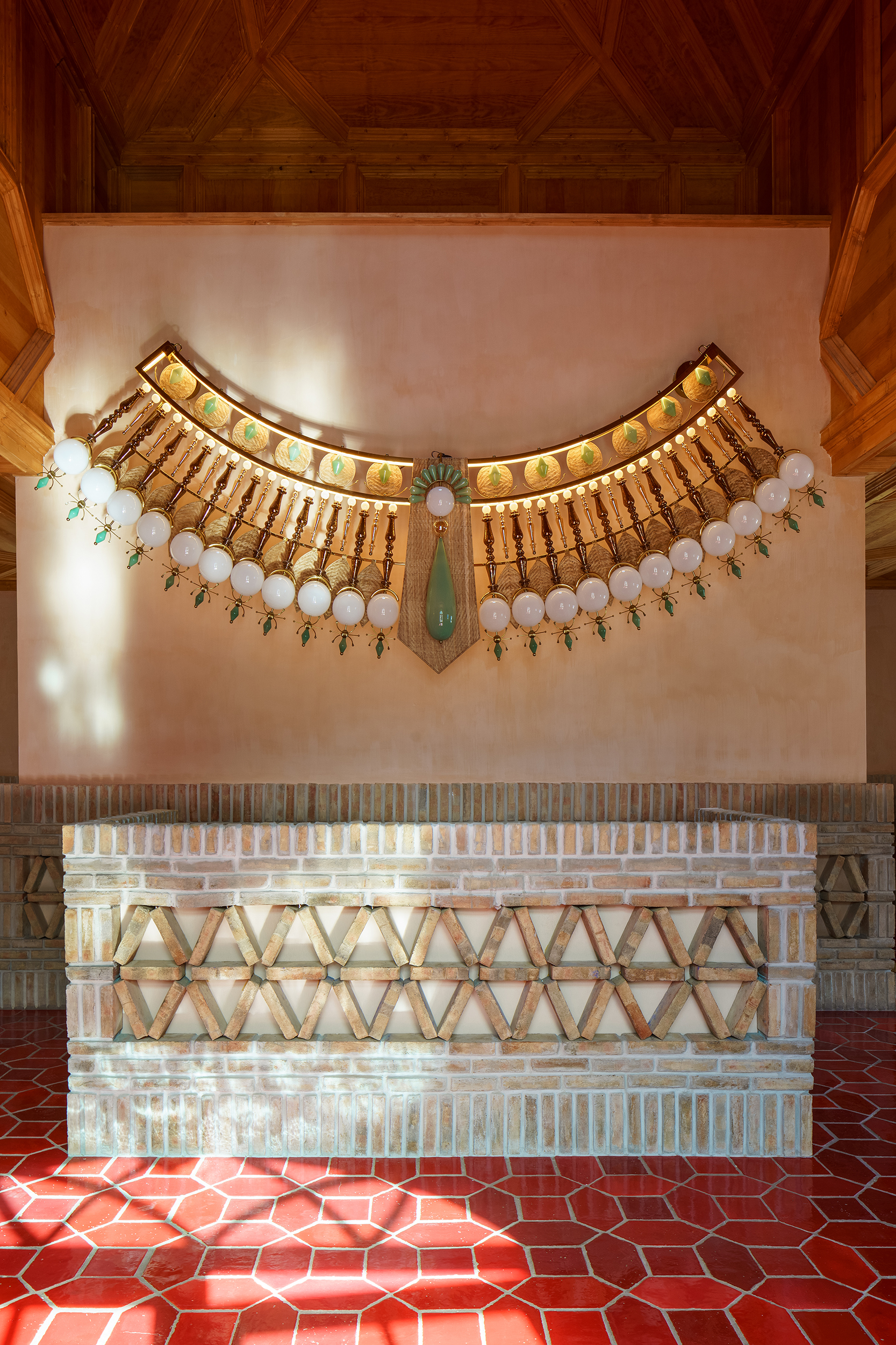 Vermelho - Klove Studio chandelier