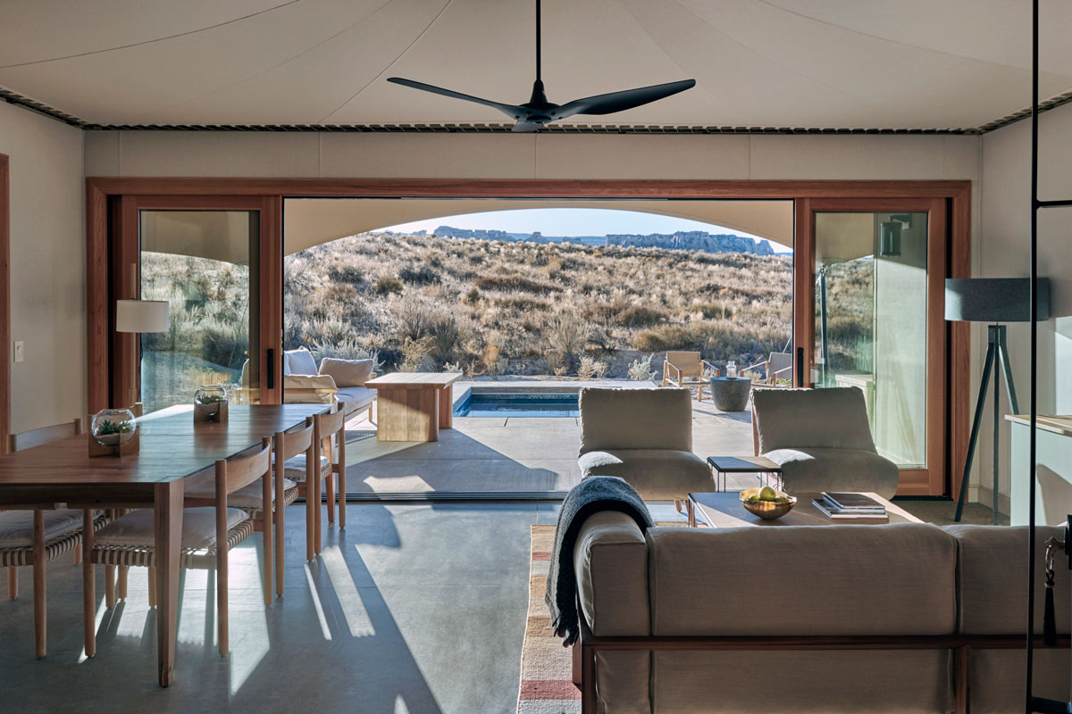 camp sarika tent 9 lounge