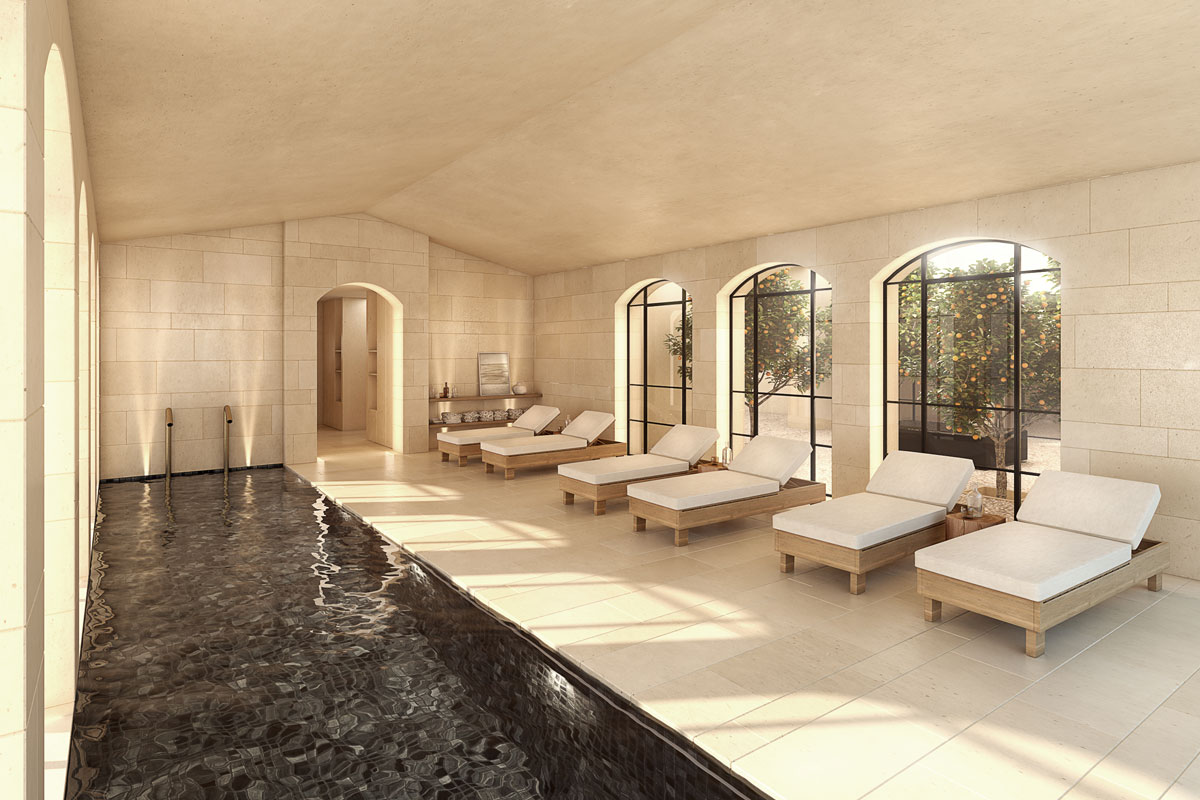 can ferrereta indoor pool spa