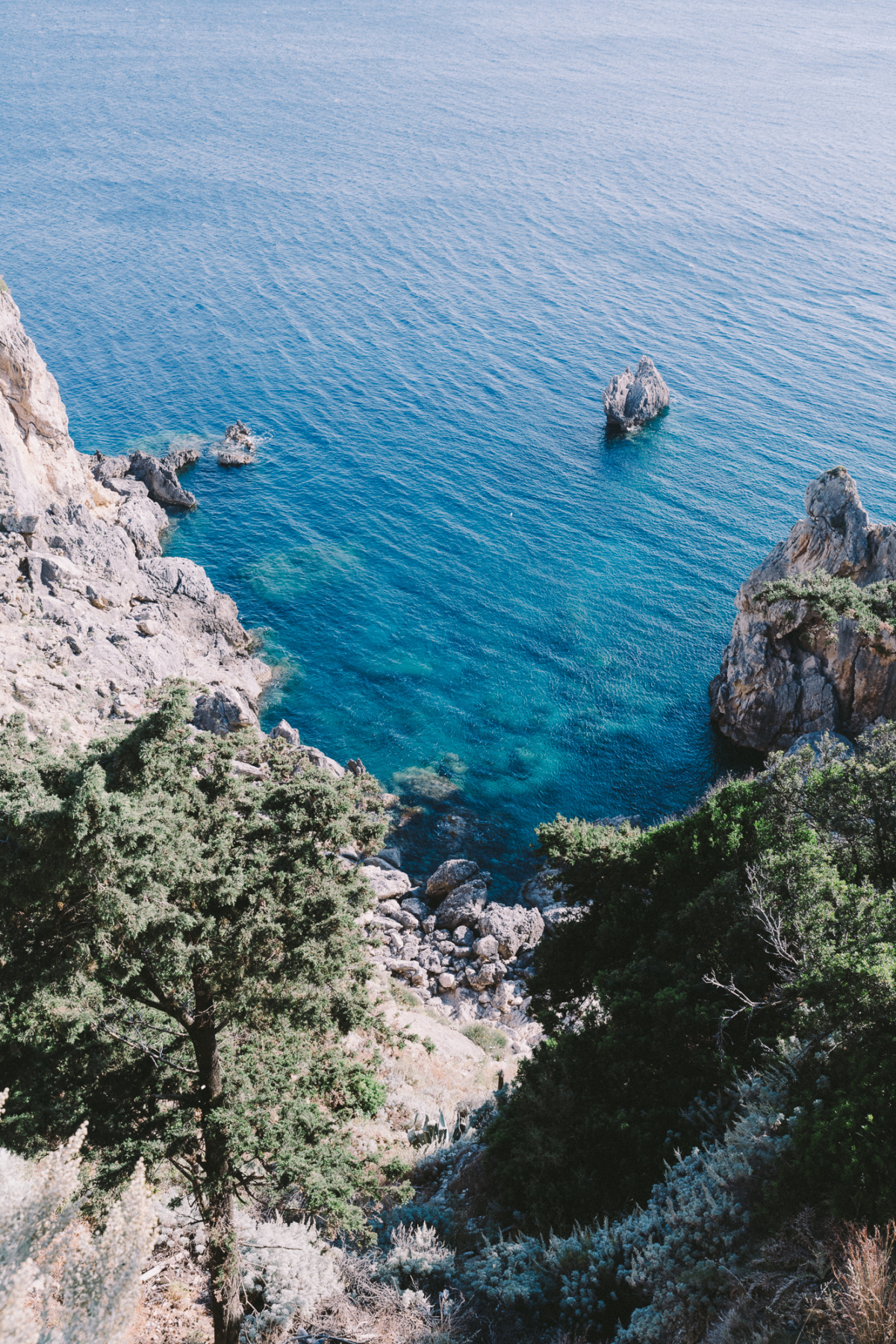 ionian sea off of corfu