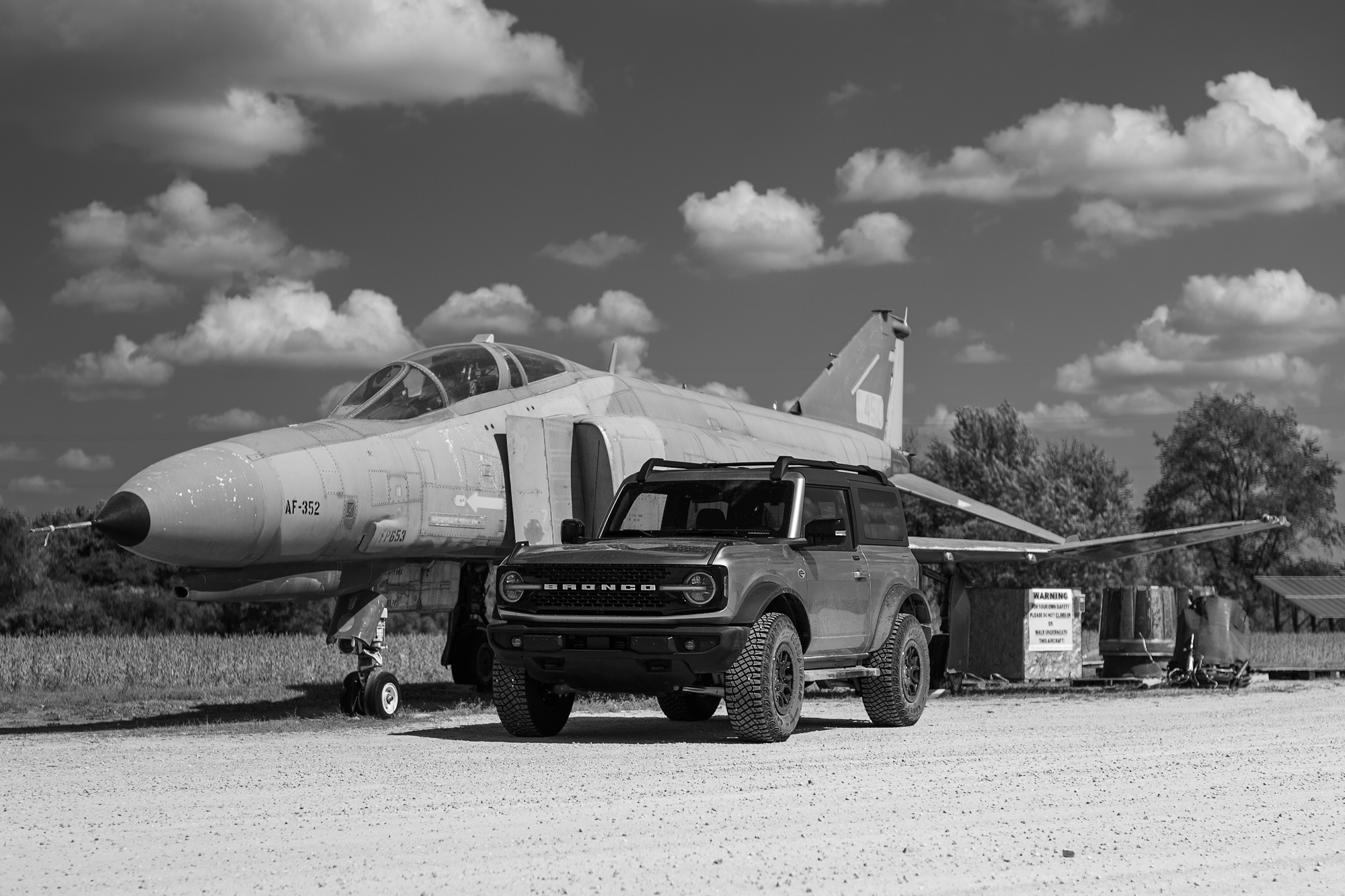 ford bronco fighter jet
