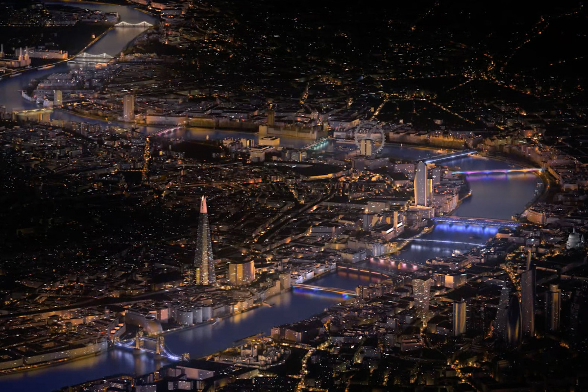 illuminated river studio saxe sixtysix