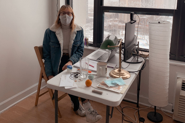 kimball etc home office makeover maggie blume chicago before