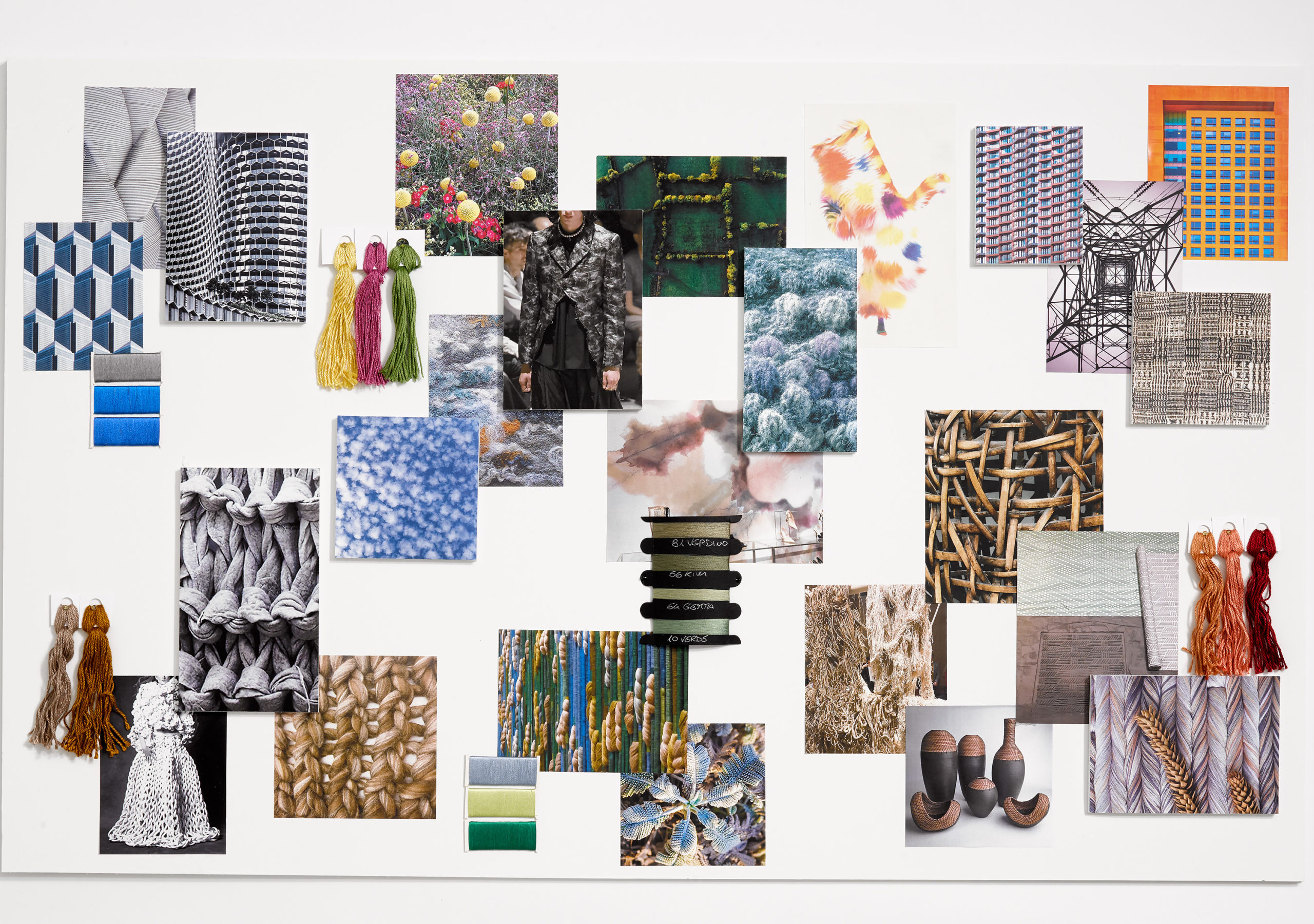 knoll decennium collection moodboard