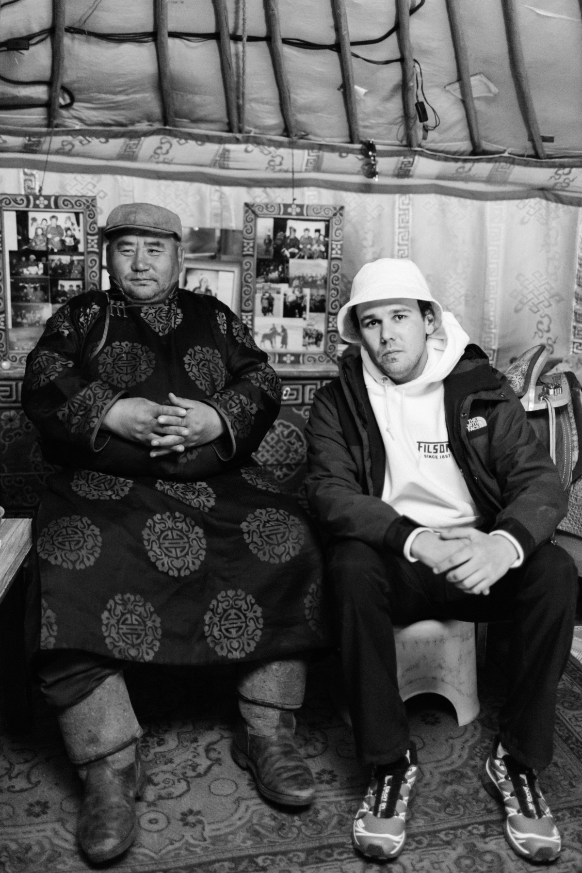 Erdene-Ochir and Edouard Leret