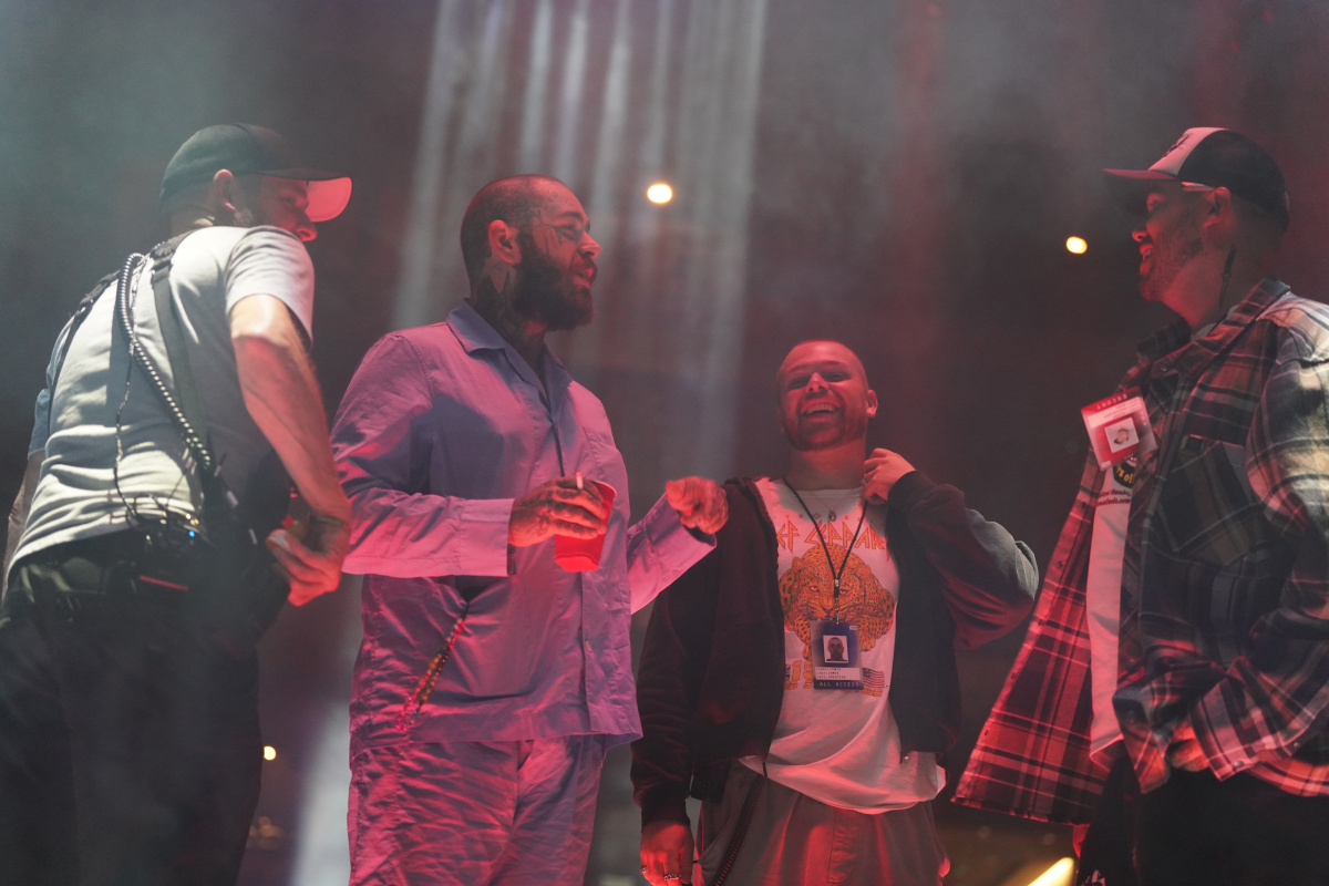 Post Malone and Lewis James