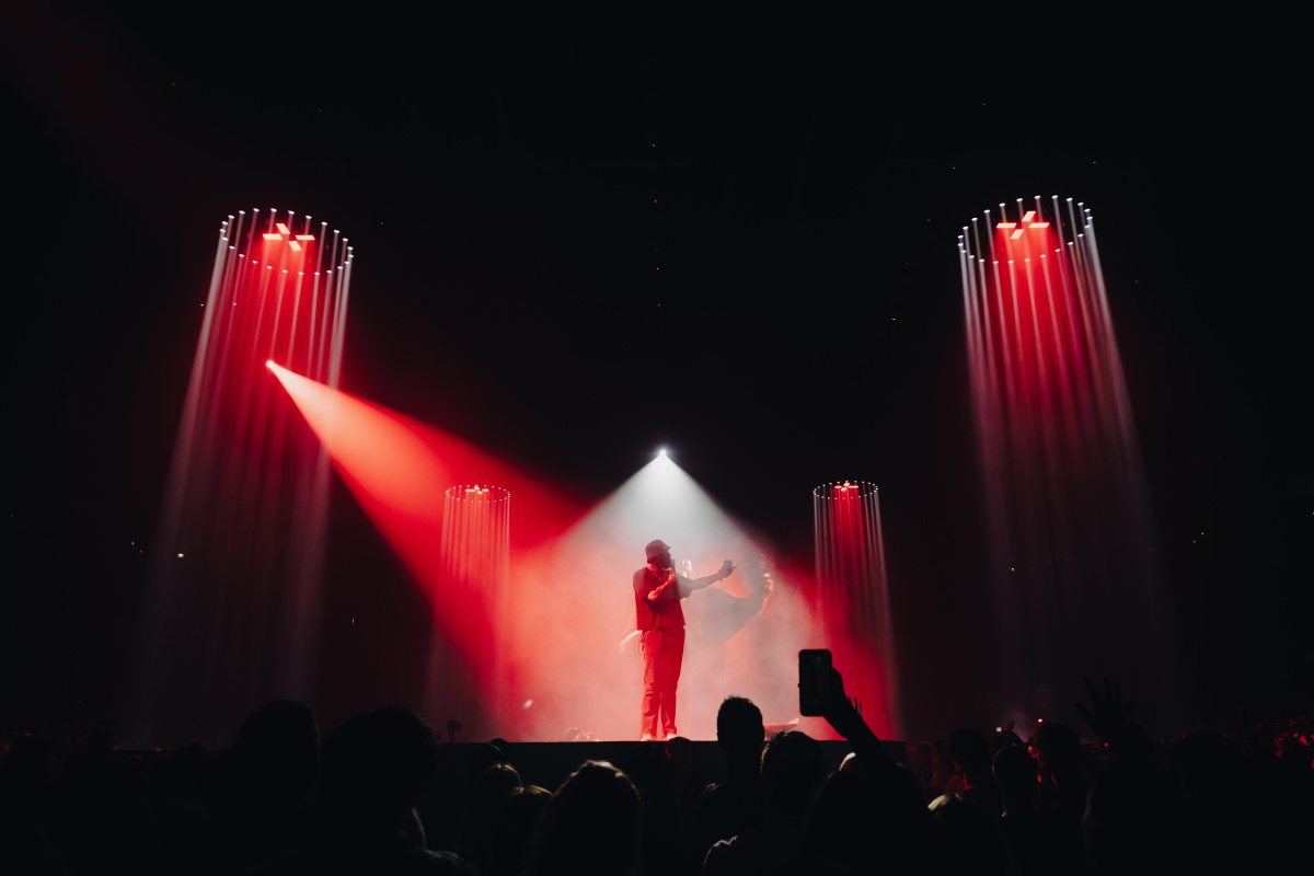 Post Malone on Lewis James' stage design