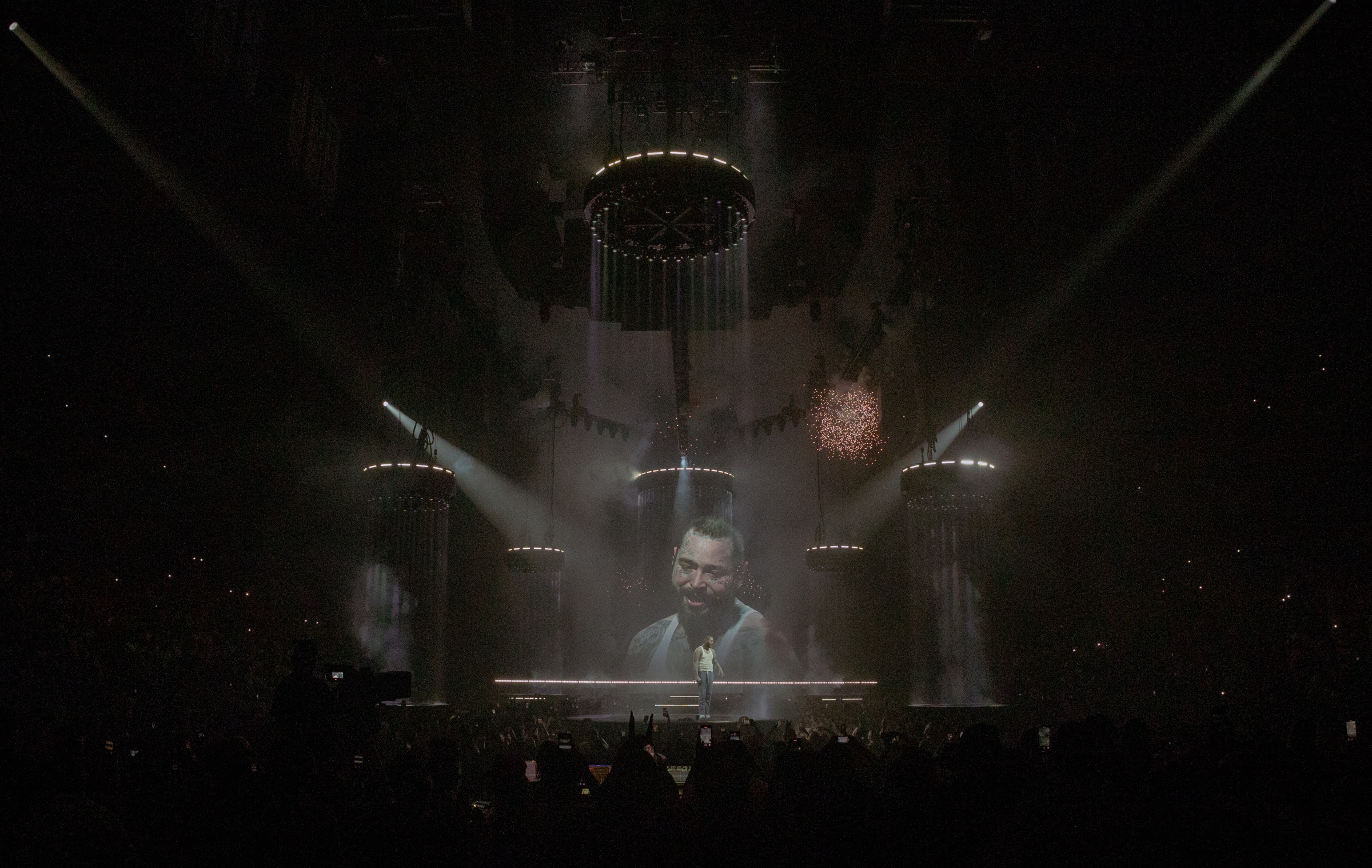 Lewis James' stage for Post Malone