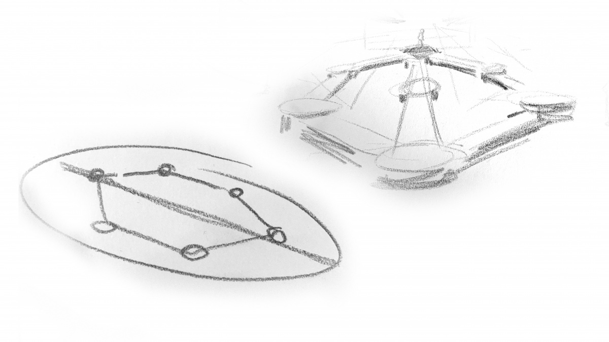 A sketch by Lewis James