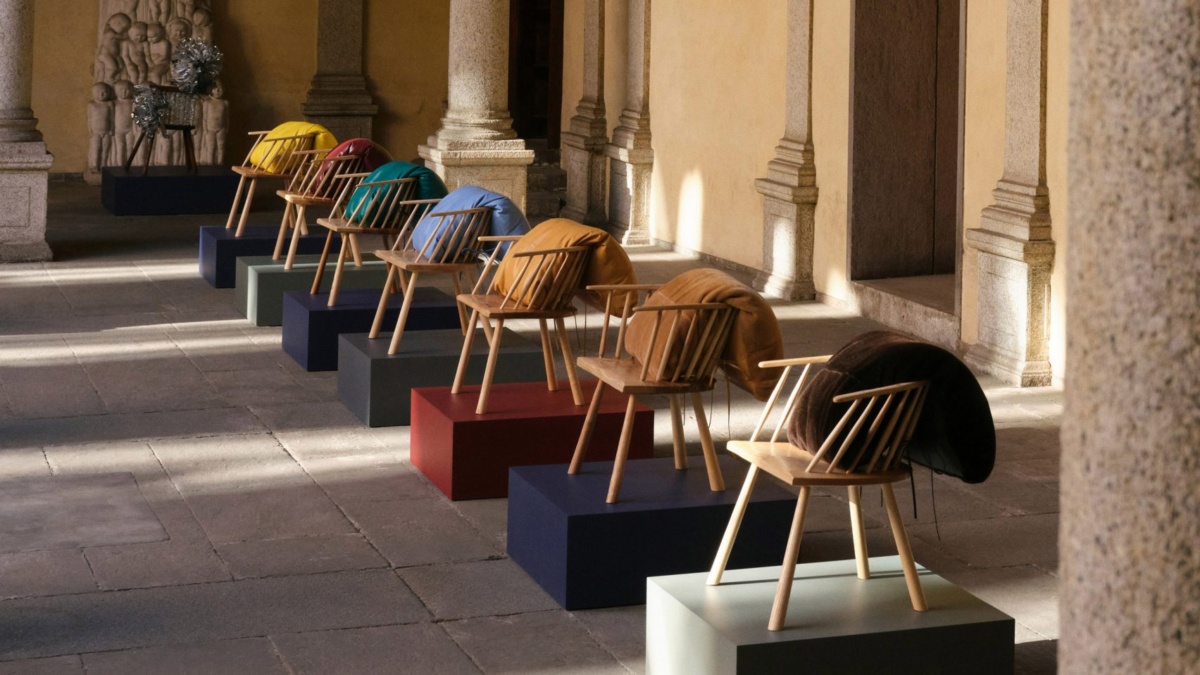 best of milan design week loewe chairs