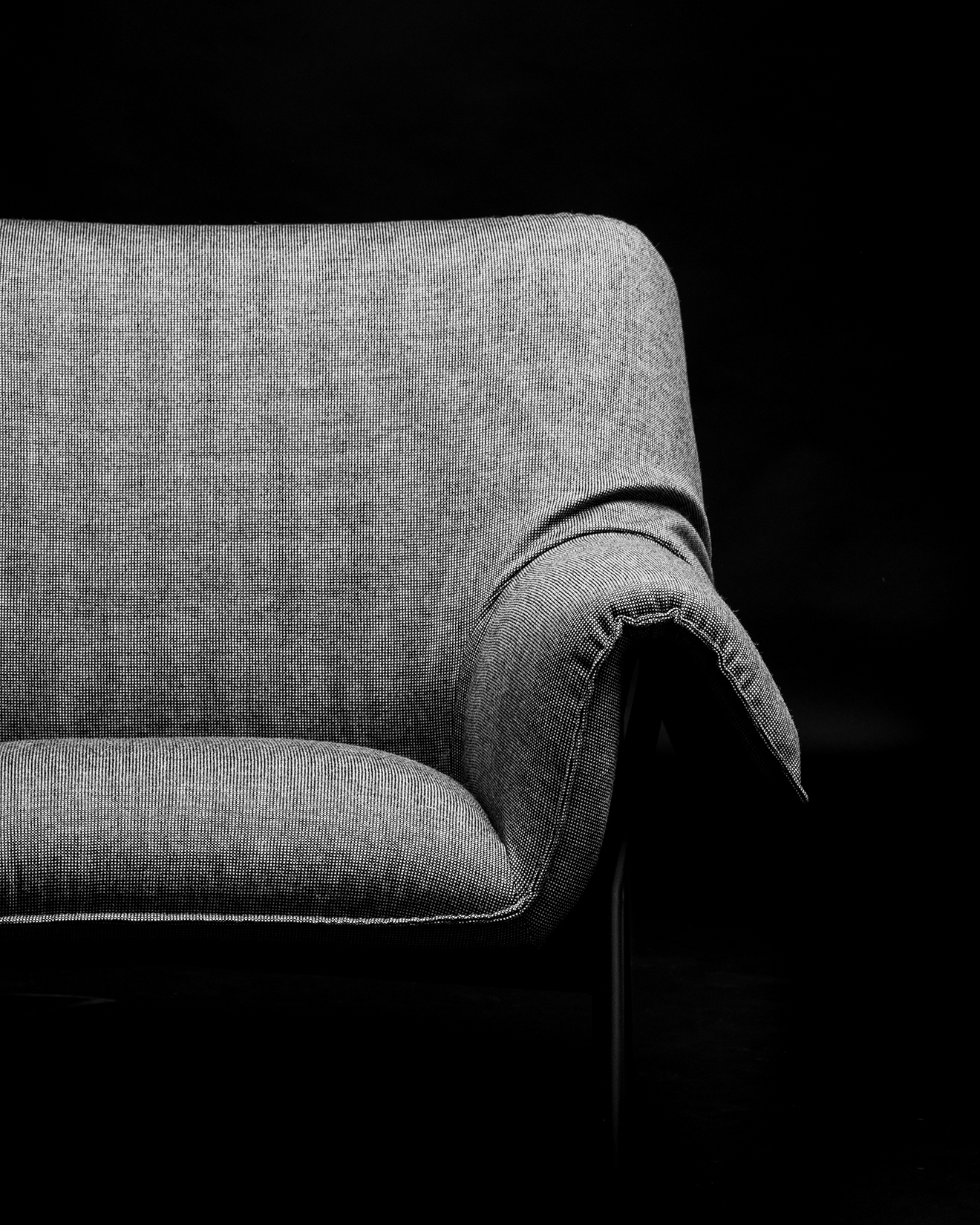 muuto wrap chair detail