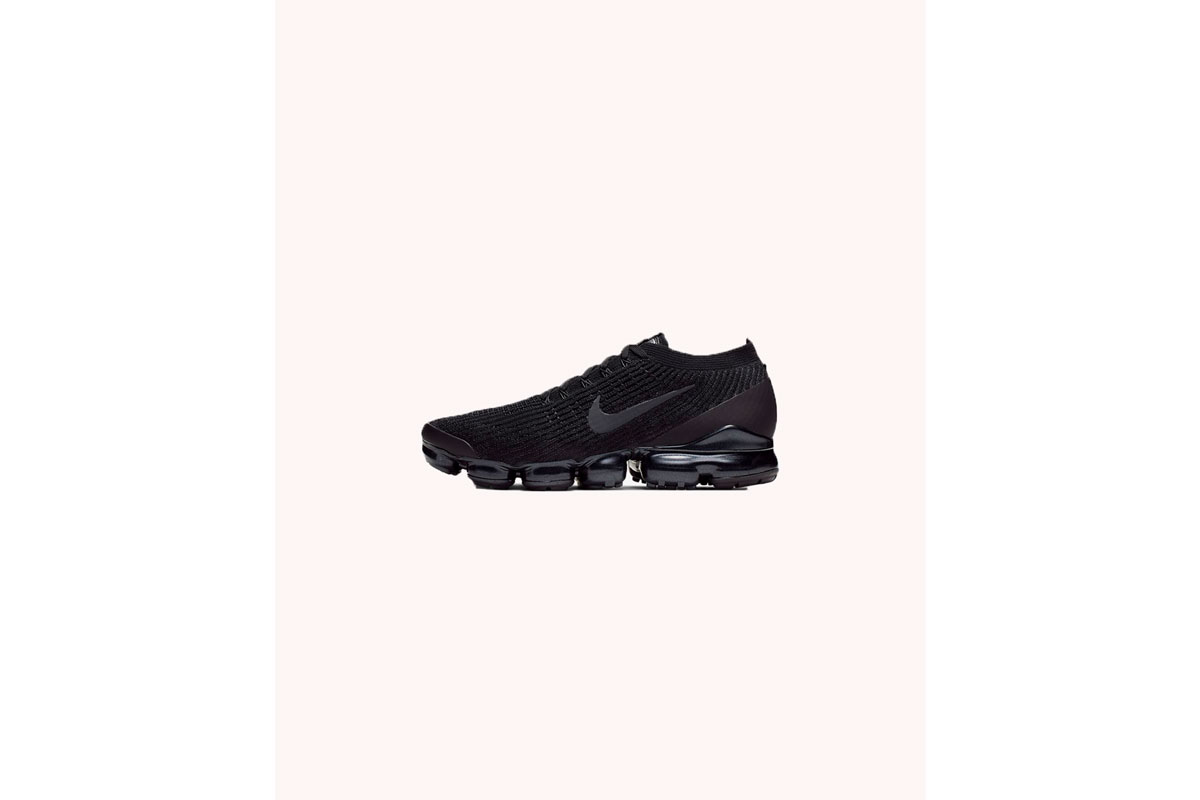 nike vapor max running shoes black