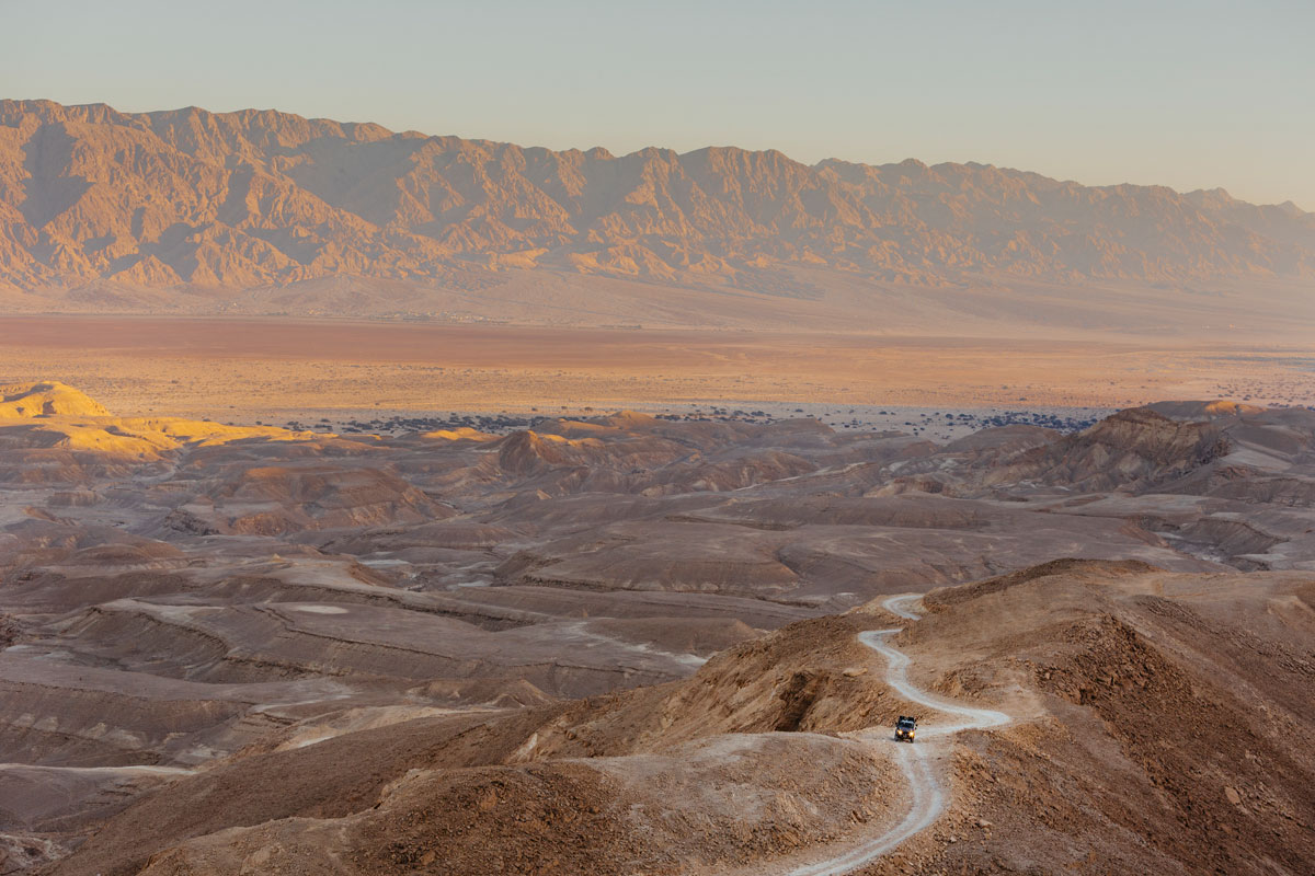 six senses hotel desert jeep ride