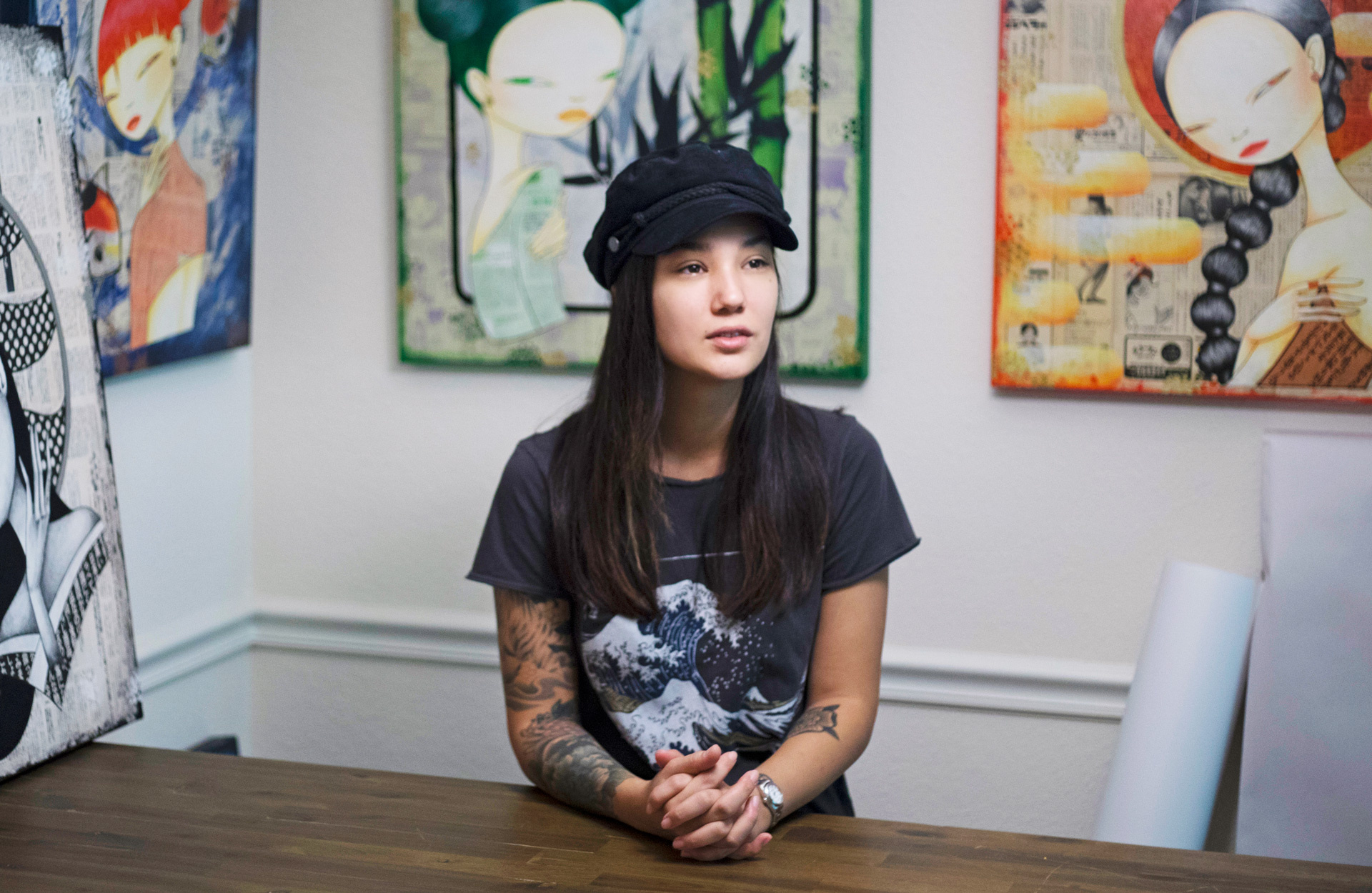 sixtysix elena ohlander pilot pen portrait