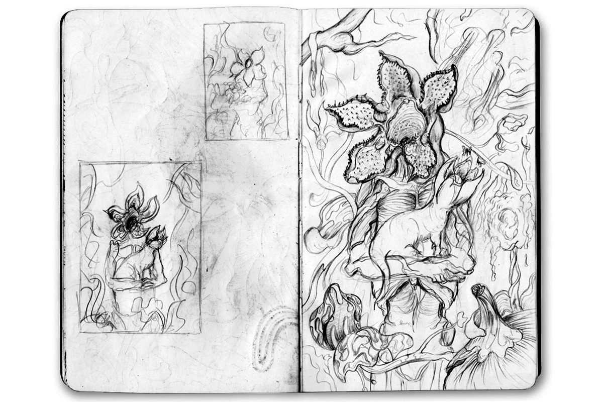 sixtysix mag MURUGIAH stranger things sketch