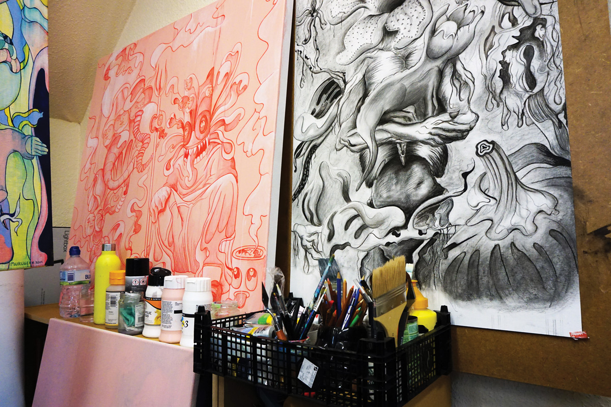 sixtysix mag MURUGIAH studio illustrations