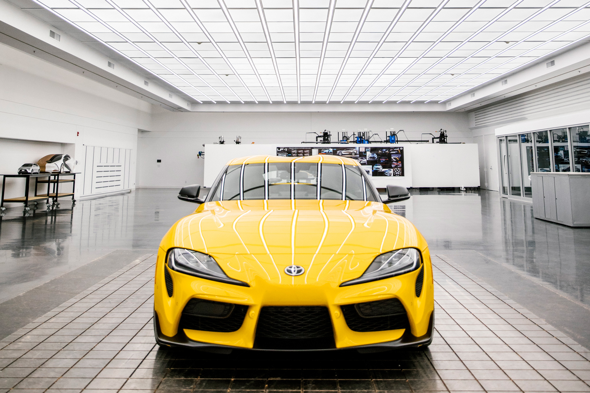 sixtysix mag toyota supra 2020 yellow