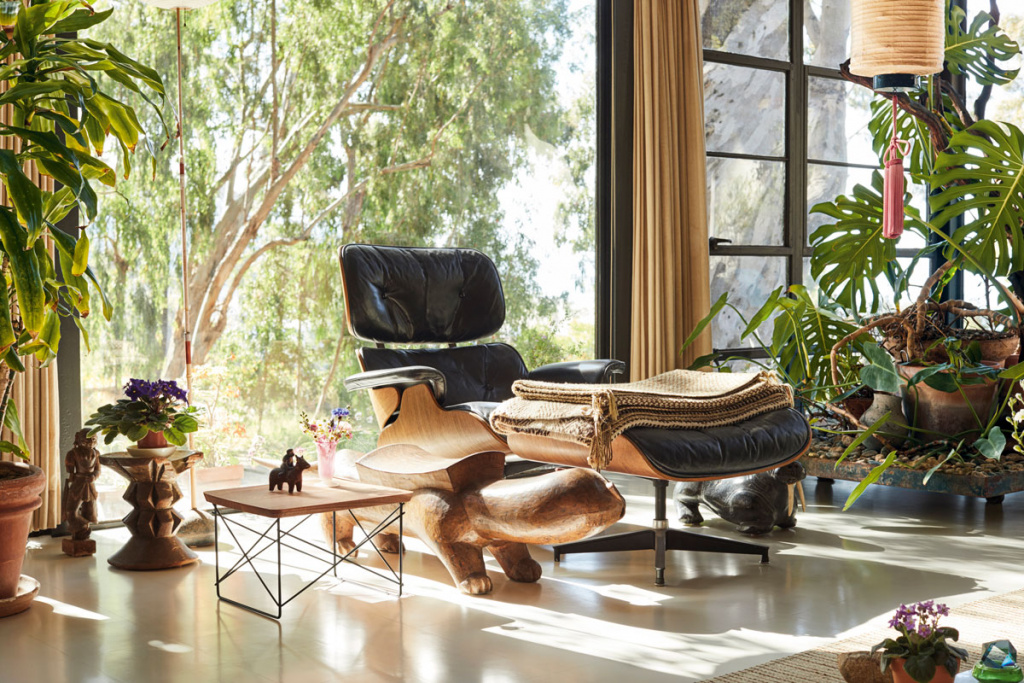 sixtysix magazine herman miller eames eucalyptus ltr table eames chair living room
