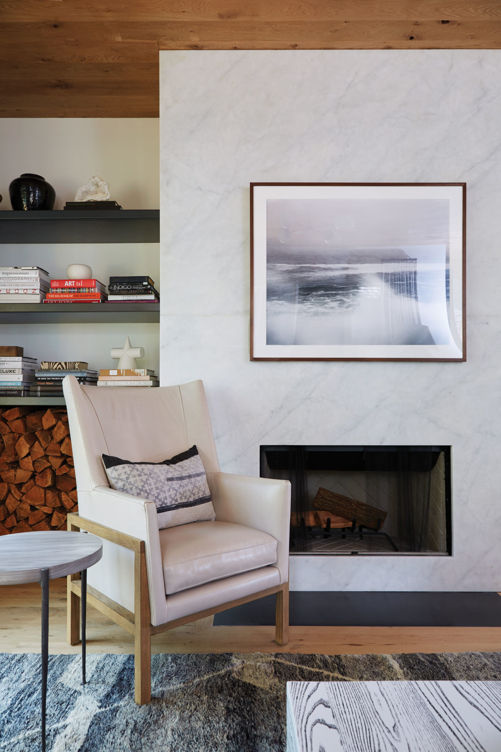 sixtysix wilsonart georgia home fireplace chair